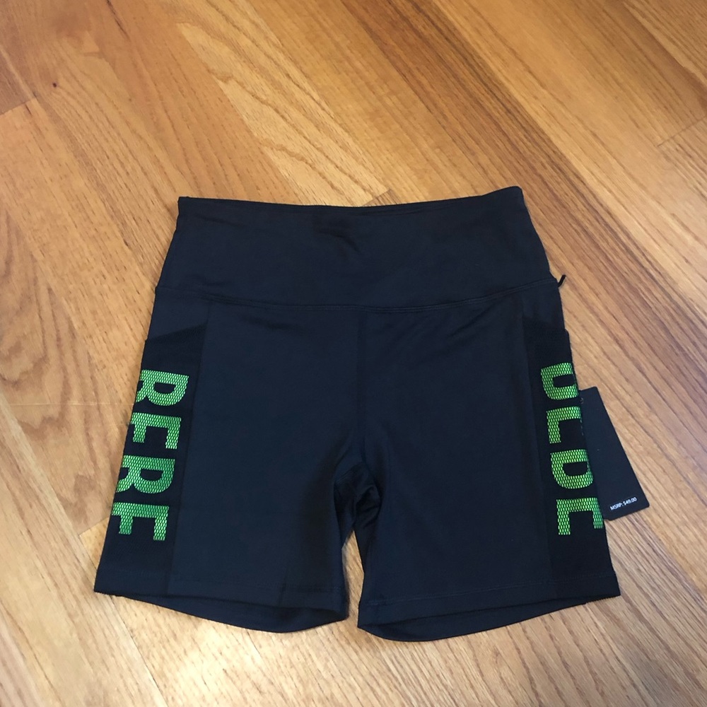 BEBE biker shorts